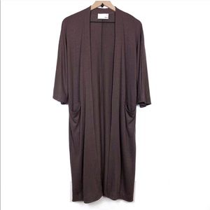 Wilfred Long Duster cardigan (with pockets!)